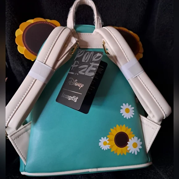 Exclusive Sunflower Loungefly Mini Backpack - Picture 3 of 5